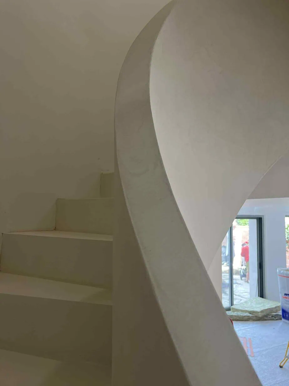 béton ciré escalier Graulhet brice molluna